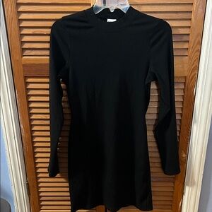 PINK Victoria's Secret Black Long Sleeve Dress